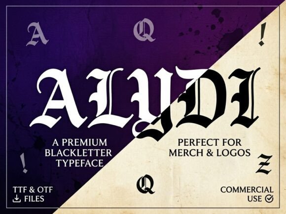 Alydi: The Premium Display Font for Bold Campaign Headlines