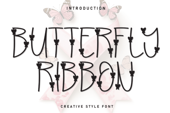 Butterfly Ribbon: A Premium Display Font for Memorable Branding
