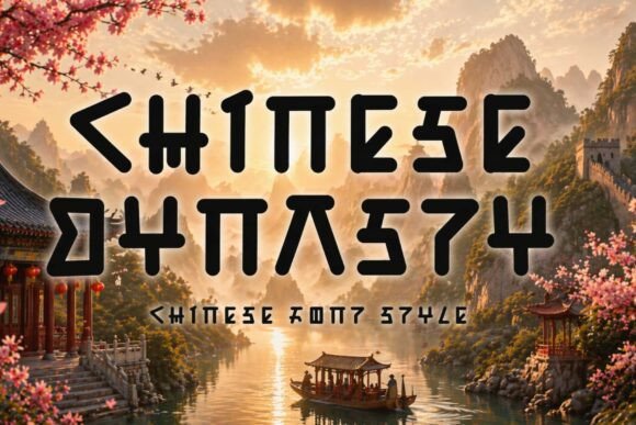 Chinese Dynasty: A Premium Display Typeface for Modern Web Design
