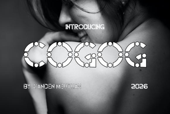 Cogog: The Precision Mechanical Typeface for Bold Digital Brands
