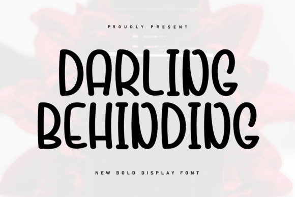 Darling Behinding: A Handwritten Display Font for Modern Editorial Design