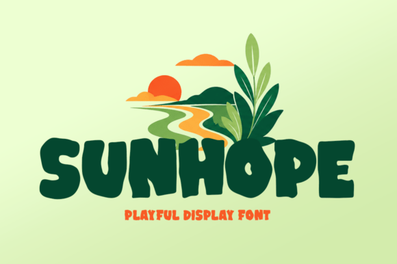 Discover Sunhope: The Ultimate Summer Display Font