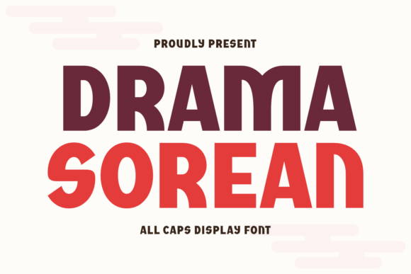 Drama Sorean: The Perfect Display Font for Small Business Branding
