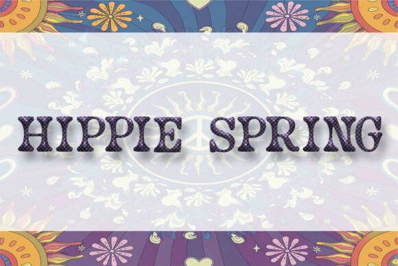 Hippie Spring: The Creative Display Font for Authentic Branding