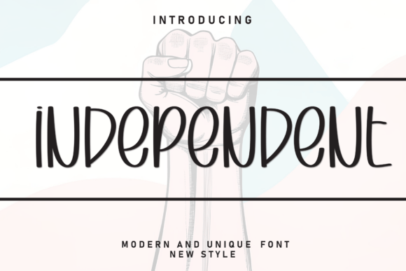 Independent: A Charming Display Font for Editorial Design