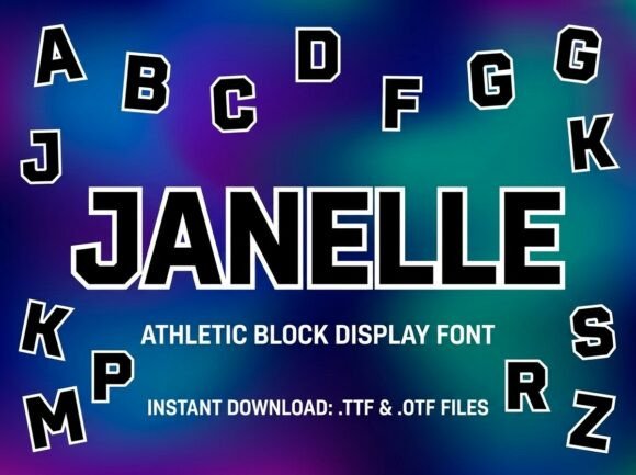 Janelle: A High-Performance Display Typeface for Bold Branding