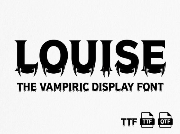 Louise: A Stunning Display Font for Your Next Project