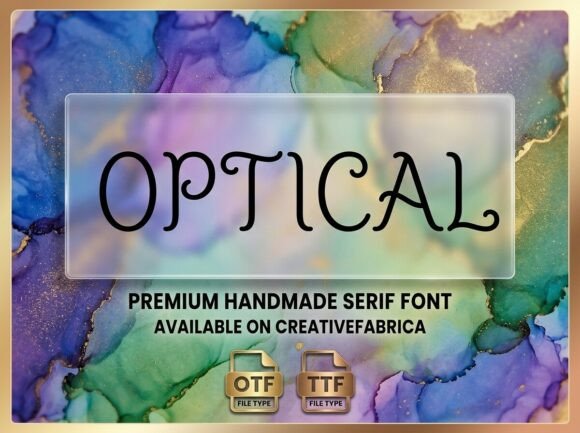 Optical: A Premium Serif Typeface for Editorial Design