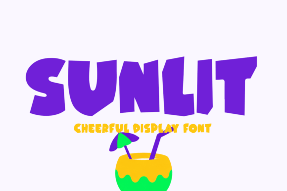 Sunlit: The Vibrant Display Font for Sunny Campaigns