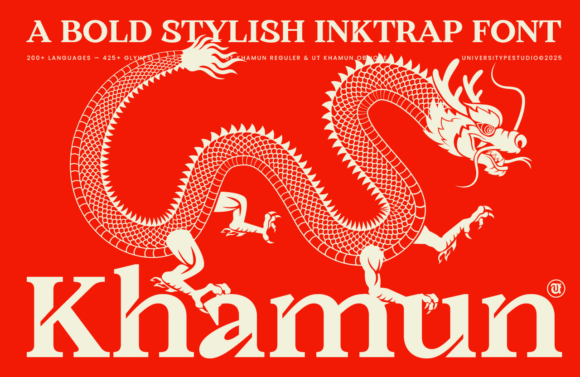Ut Khamun: The Daring Display Font for Scroll-Stopping Campaigns