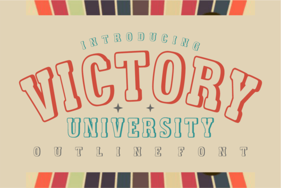 Victory University: The Bold Typeface for Stronger Brand Identity