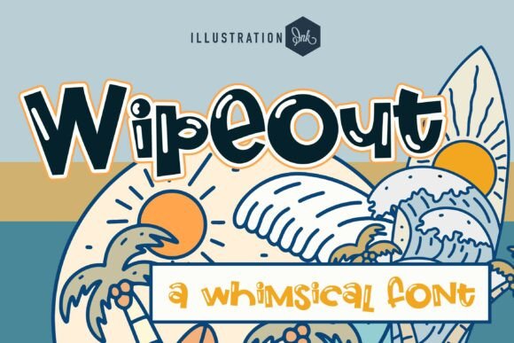 Wipeout Typeface: The High-Energy Display Font for Sunny Branding